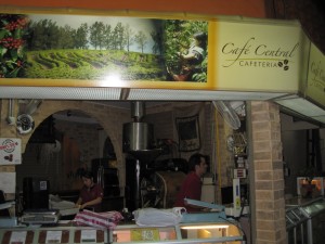 Costa Rice Organic Coffee at Cafe Central, San Jose