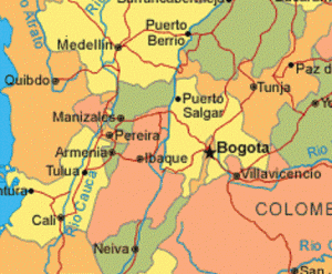 Arabica Gourmet Coffee in Colombian Cafetero